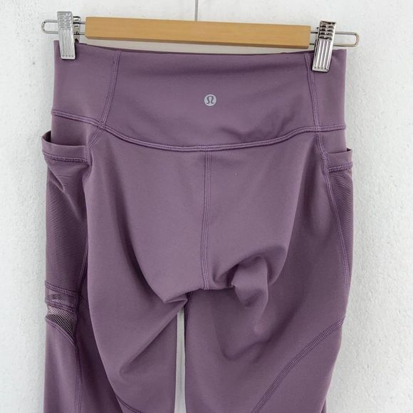 LULULEMON Purple Crop Leggings - Picture 4 of 6